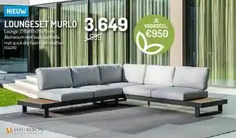 Oh Green Loungeset murlo aanbieding