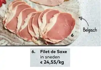 Filet de saxe