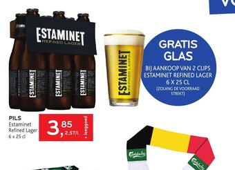 Alvo Pils Estaminet Refined Lager aanbieding