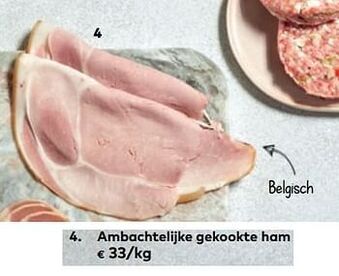 Bio Planet Ambachtelijke gekookte ham aanbieding