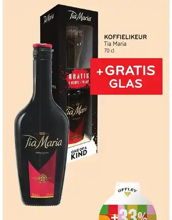 Koffielikeur Tia Maria 70 cl