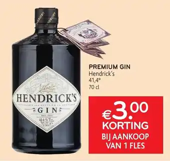 Premium Gin Hendrick's