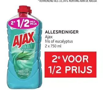 Alvo Allesreiniger Ajax fris of eucalyptus aanbieding