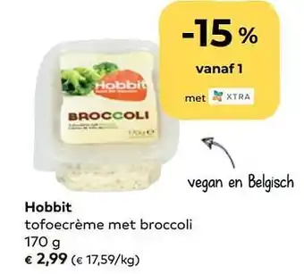 Bio Planet Hobbit tofoecrème met broccoli 170g aanbieding