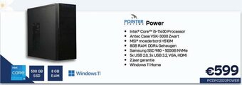 Pointer Systems Power