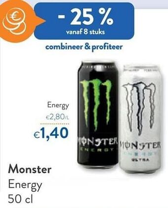 OKay Monster energy aanbieding