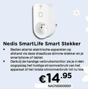 CompuDeals Nedis SmartLife Smart Stekker aanbieding