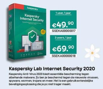 CompuDeals Kaspersky Lab Internet Security 2020 aanbieding