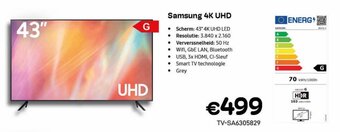 CompuDeals Samsung 4K UHD aanbieding