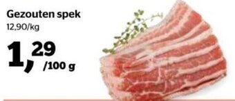 Spar Gezouten spek aanbieding