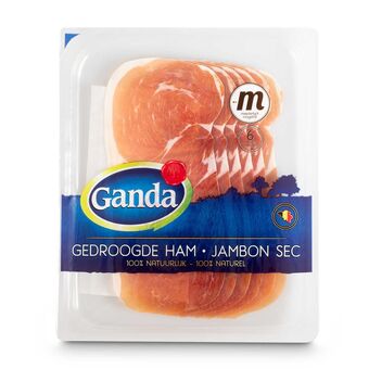 Delhaize Droge ham | Natuurlijke rijping | Sneden aanbieding