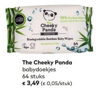 Bio Planet The cheeky panda babydoekjes 64 stuks aanbieding