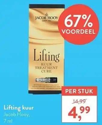Holland & Barrett Lifting kuur jacob hooy 7 ml aanbieding