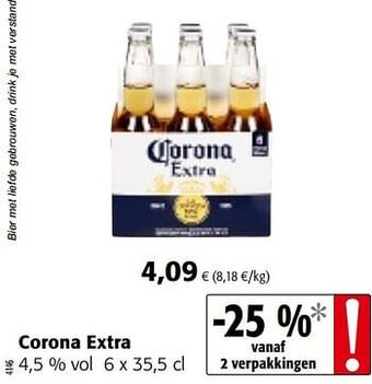 Colruyt Corona extra aanbieding