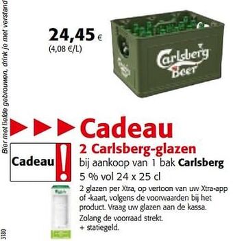 Colruyt Carlsberg aanbieding
