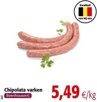 Colruyt Chipolata varken aanbieding