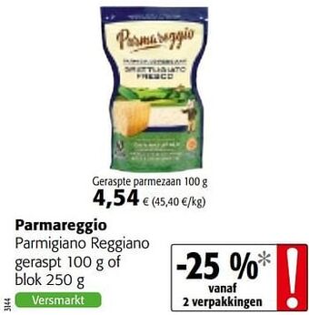 Colruyt Parmareggio parmigiano reggiano aanbieding