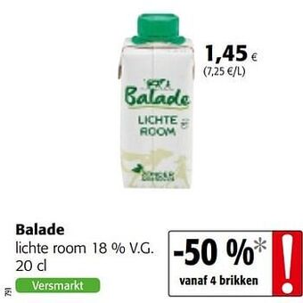 Colruyt Balade lichte room aanbieding