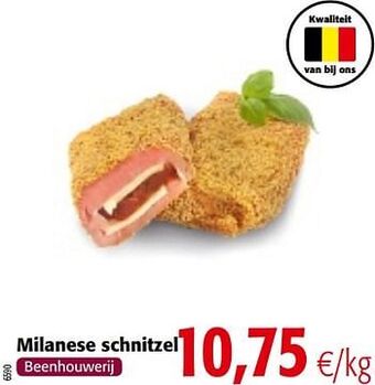 Colruyt Milanese schnitzel aanbieding