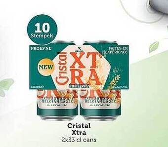 BelBev Cristal Xtra aanbieding