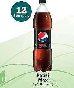 BelBev Pepsi Max aanbieding