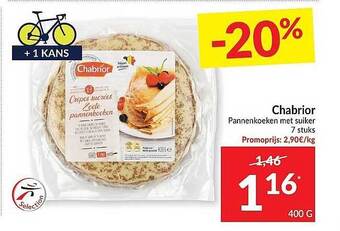 Intermarché Chabrior Pannenkoeken Met Suiker aanbieding
