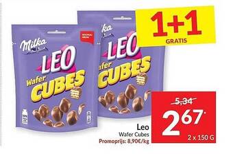 Intermarché Leo Wafer Cubes aanbieding
