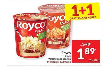 Intermarché Royco Snack aanbieding