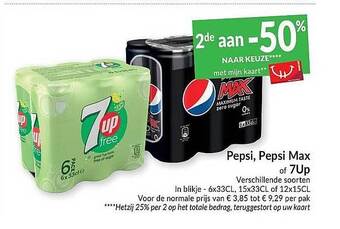 Intermarché Pepsi, Pepsi Max Of 7up aanbieding