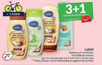 Intermarché Labell Shampoo Of Conditioner aanbieding