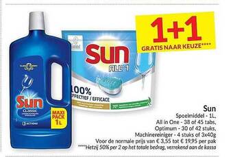 Intermarché Sun Spoelmiddel aanbieding