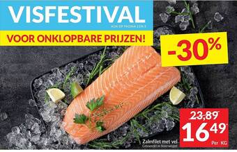 Zalmfilet Met Vel
