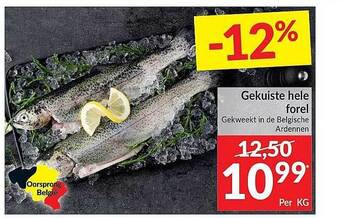 Intermarché Gekuiste Hele Forel aanbieding