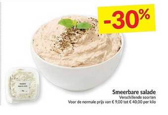 Intermarché Smeerbare Salade aanbieding