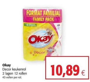 Colruyt Okay decor keukenrol aanbieding