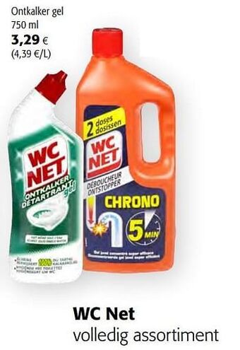 Colruyt Wc net ontkalker gel aanbieding