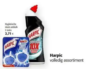 Colruyt Harpic hygiënische steen antikalk aanbieding