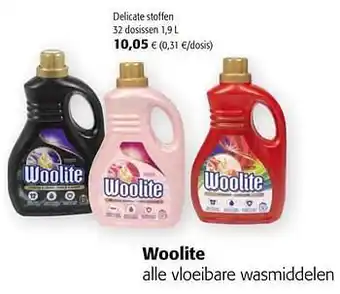 Colruyt Woolite delicate stoffen aanbieding