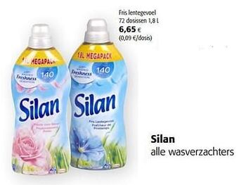 Colruyt Silan fris lentegevoel aanbieding