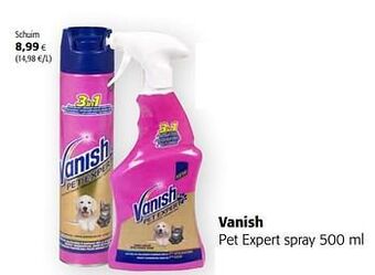Colruyt Vanish pet expert schuim aanbieding