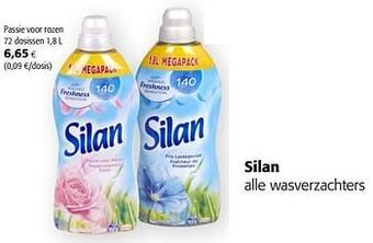 Colruyt Silan passie voor rozen aanbieding