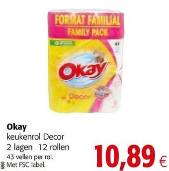 Colruyt Okay keukenrol decor aanbieding