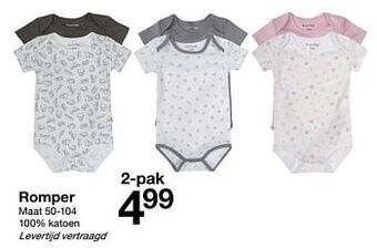 Zeeman Romper aanbieding