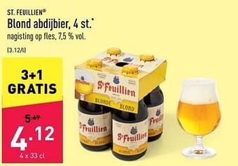 ALDI Blond abdijbier aanbieding