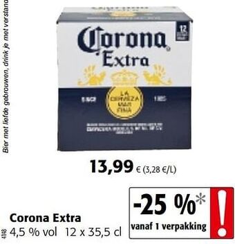 Colruyt Corona extra aanbieding