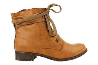 Berca Shoes Sun & Shadow Bottine Dames - Cognac aanbieding