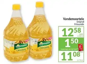 Intermarché Vandemoortele original frituurolie aanbieding