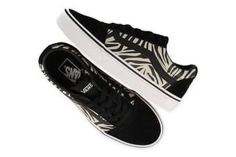 Berca Shoes Vans Sneaker Laag Dames Wm Ward Metallic Zebra - Zwart aanbieding