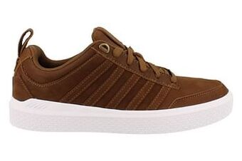 Berca Shoes k.swiss Sneaker Laag Heren Devyn Barrel - Cognac aanbieding