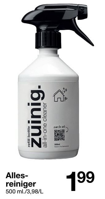 Zeeman Allesreiniger aanbieding